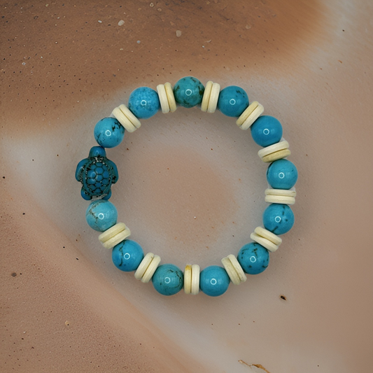 Honu (Turtle) Turquoise Bracelet - The Power Of Communication