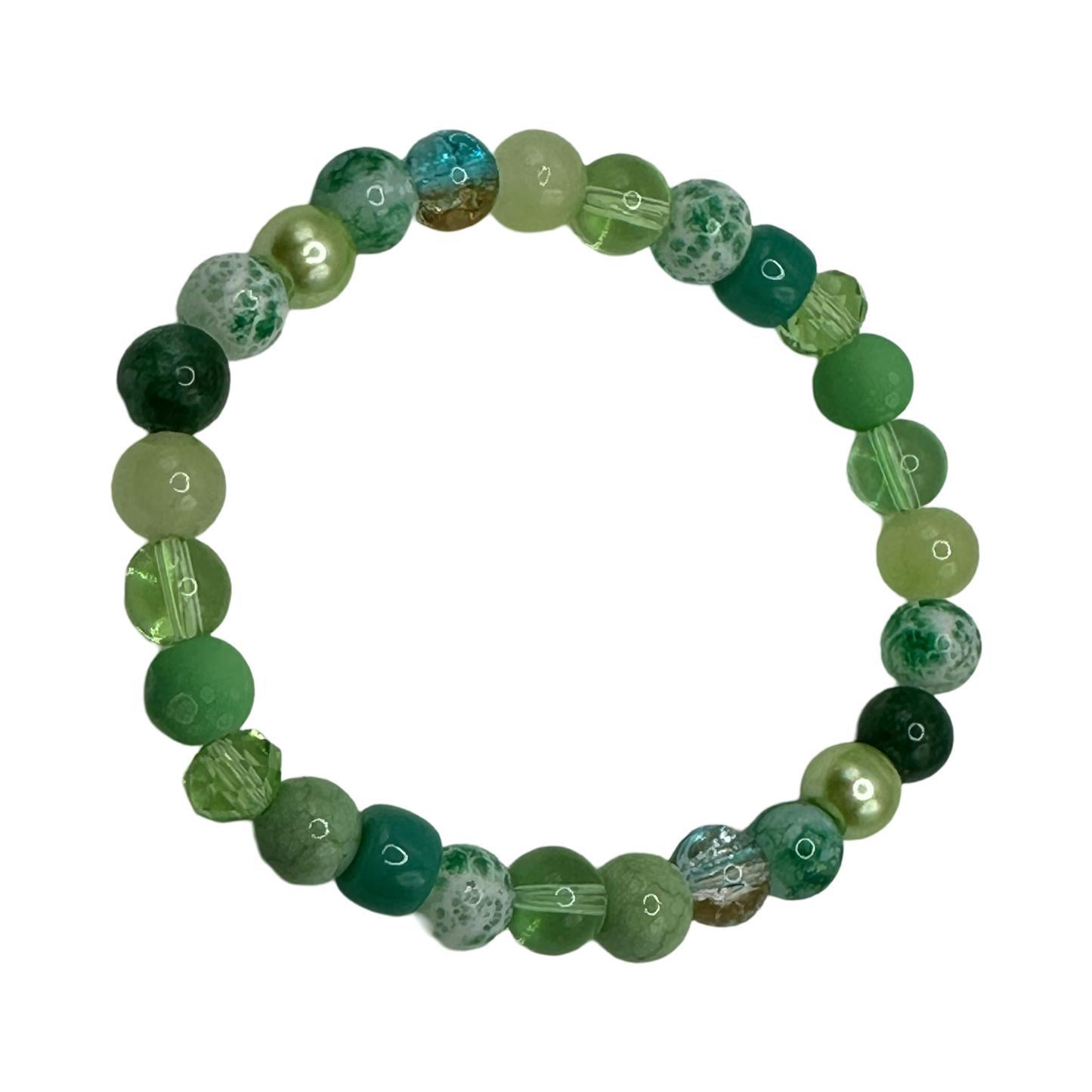 Green Agate Bracelet - Harmony, Health and Abundance